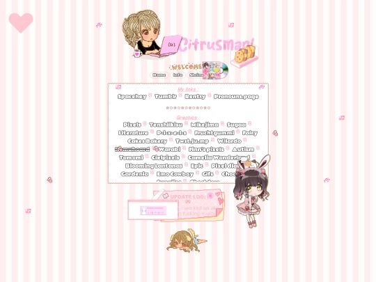 links screenshot