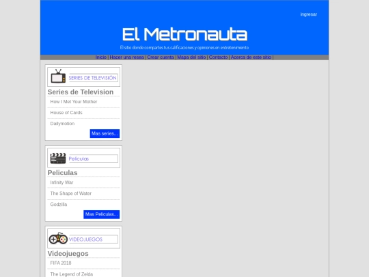3.5/metronauta screenshot