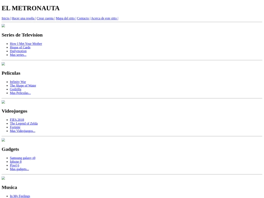 metronauta screenshot