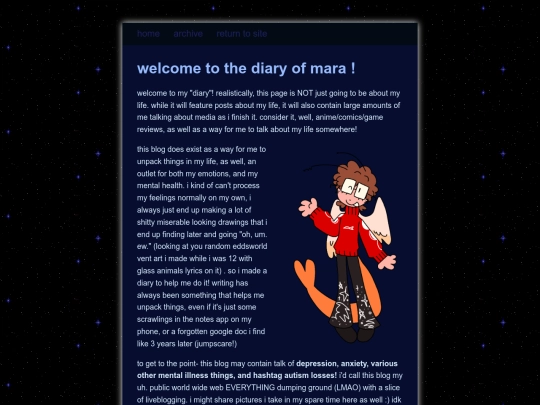 blog/archive screenshot