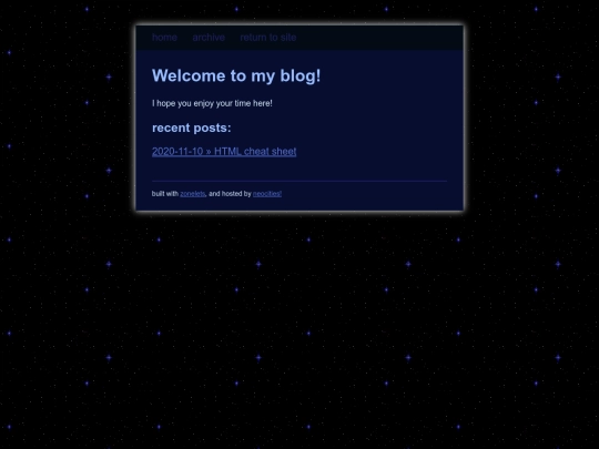 blog screenshot