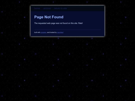 blog/not_found screenshot