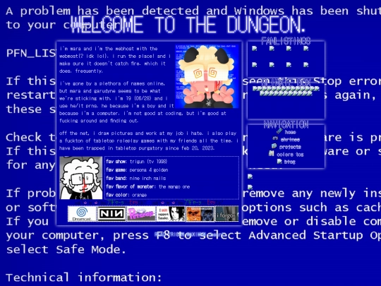 webmaster screenshot