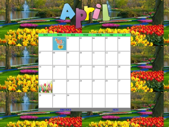 calendar/Apr screenshot