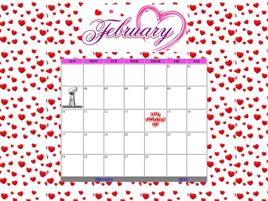 calendar/Feb screenshot