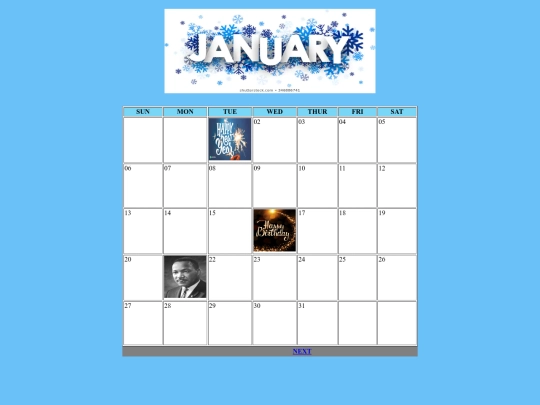 calendar/Jan screenshot