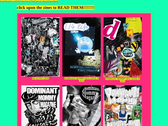 zine screenshot