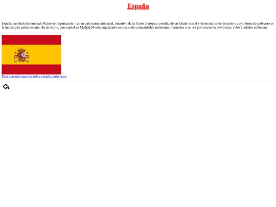Europa/España screenshot