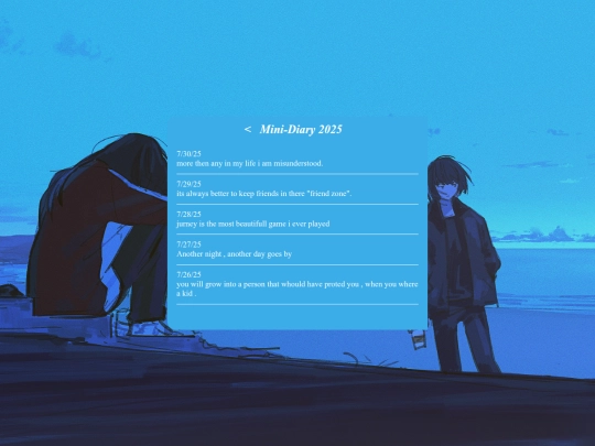 minidiary screenshot