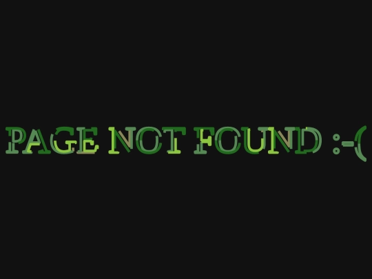 not_found screenshot