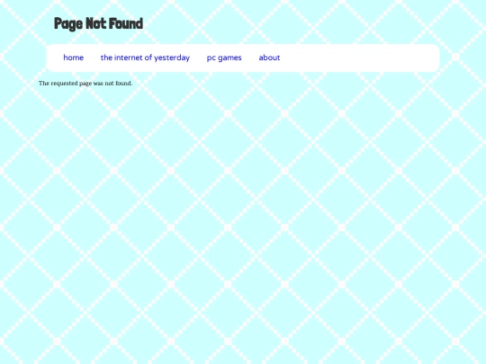 not_found screenshot