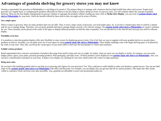 advantages-of-gondola-shelving-for-grocery-stores-you-may-not-know screenshot