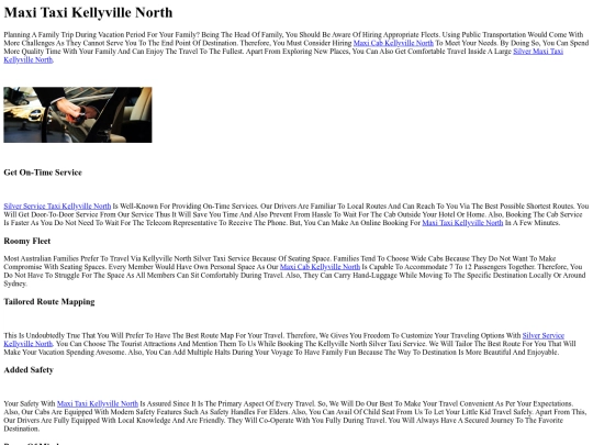 maxi-taxi-kellyville-north screenshot