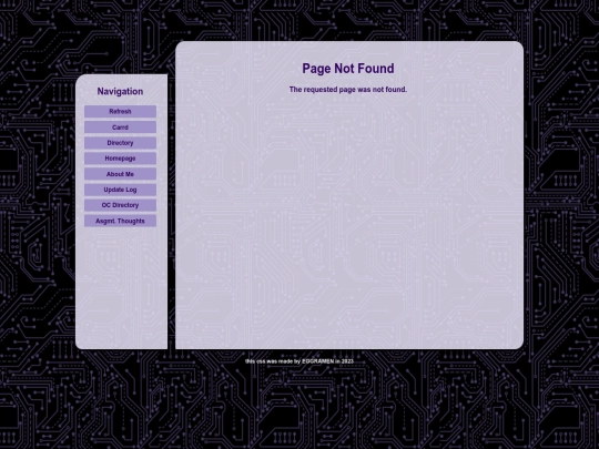 not_found screenshot