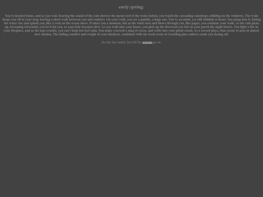 earlyspring1 screenshot