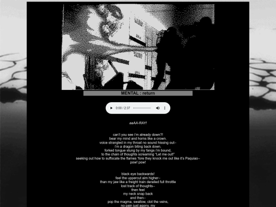 writing/music/mental screenshot