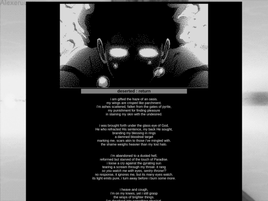 writing/poetry/deserted screenshot