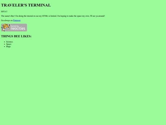 index screenshot