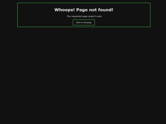 not_found screenshot