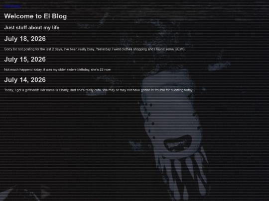 blog screenshot