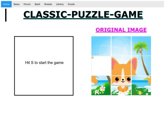 Puzzle screenshot