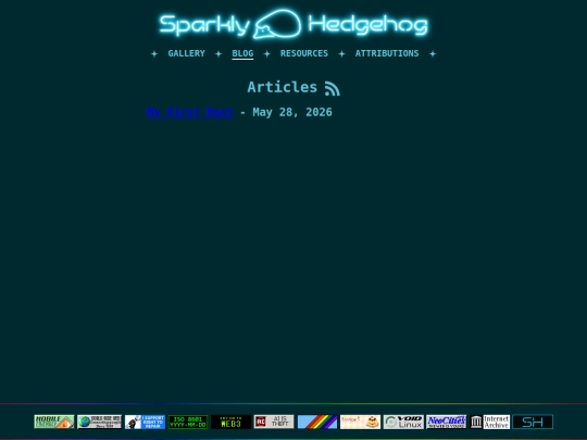 blog screenshot