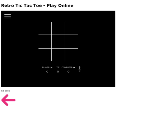 Games/HTML/HTML5/HTML5Games/HTML5_Games/Game/RetroTicTacToe screenshot