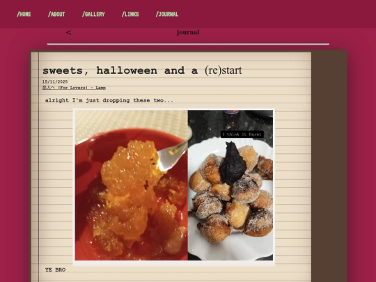 journal/posts/SweetsHalloweenBegginings screenshot
