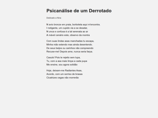 poems/nina screenshot