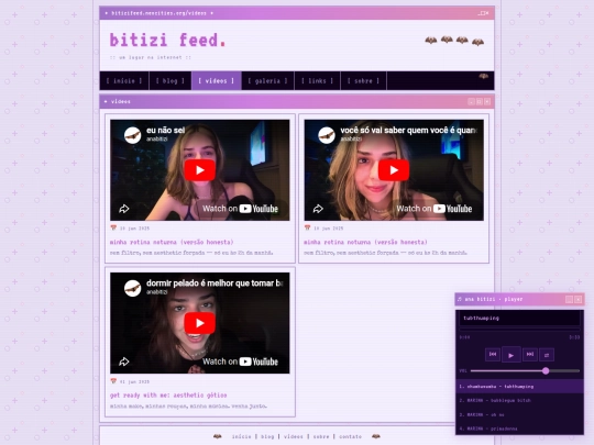 videos screenshot