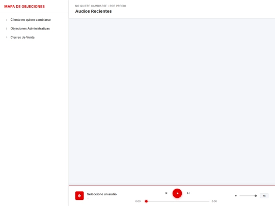 Audio screenshot