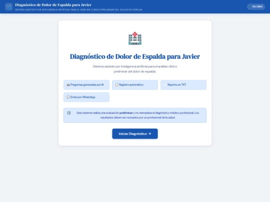 Javier screenshot