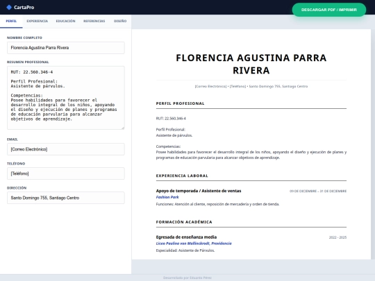 florencia screenshot