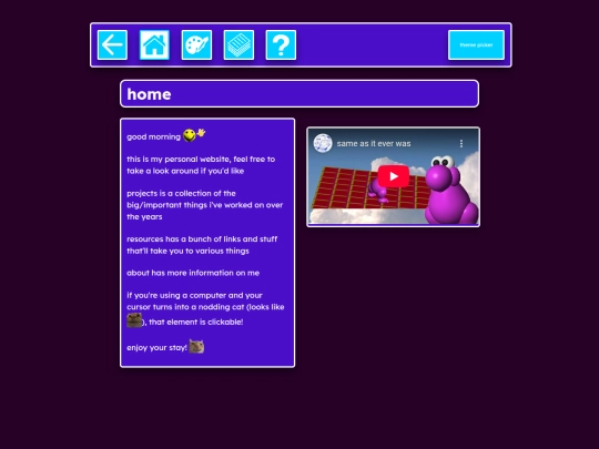 home screenshot