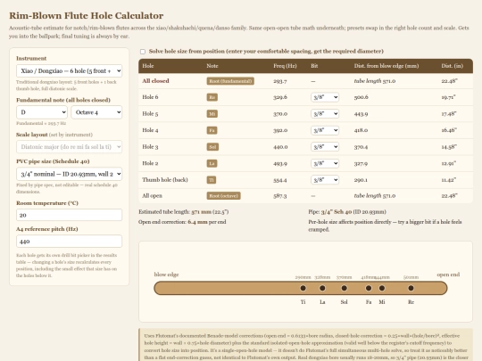 rim_blown_flute_calculator screenshot
