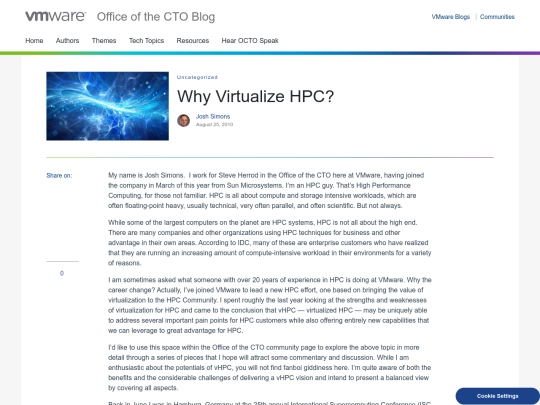 dev/md/OrchestratingContainers/Why Virtualize HPC screenshot