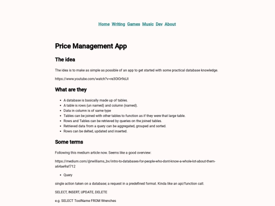 dev/out/crudApp screenshot