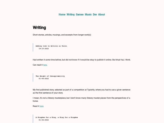 writing screenshot