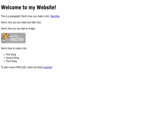 index screenshot