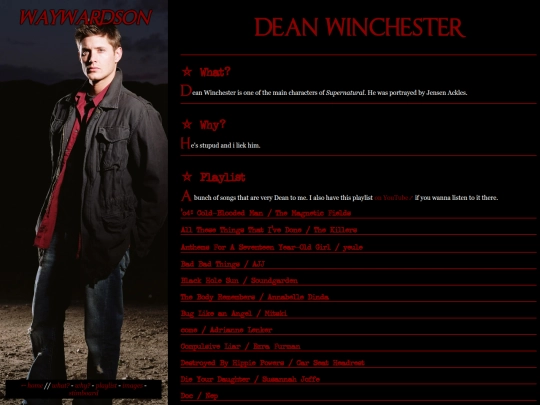 dean screenshot