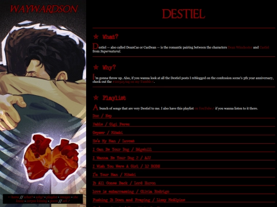 destiel screenshot