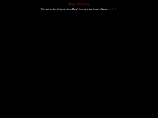 not_found screenshot