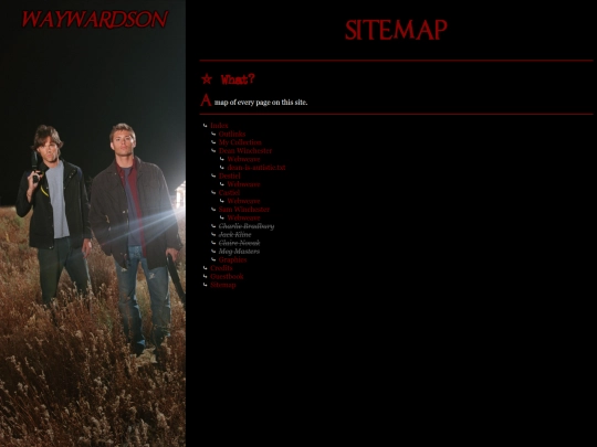 sitemap screenshot