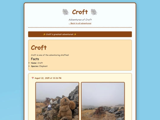 stuffies/croft screenshot