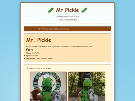 stuffies/mr_pickle screenshot