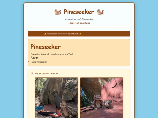 stuffies/pineseeker screenshot