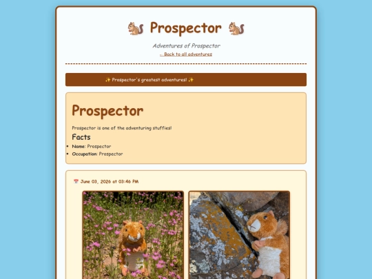 stuffies/prospector screenshot