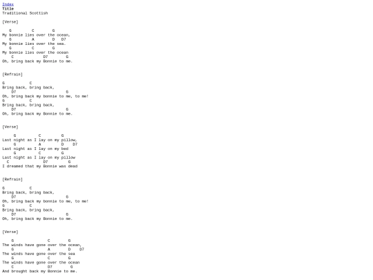 Chords/MyBonnieLiesOverTheOcean screenshot