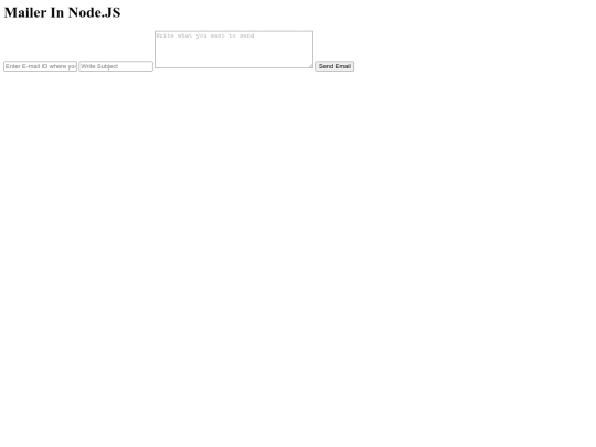 sendm screenshot