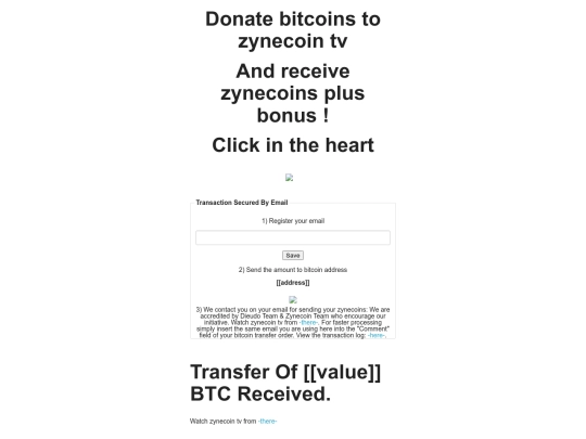 zynecoin/exchange screenshot
